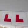 Magnetic car lerner signs 2 pcs  easy attachment/removal Image 2