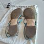 L.K. Bennett Sandals Turquoise Size: 7 Size 40 Image 5
