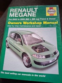 Renault Megane Haynes workshop manual  2002 to 2005