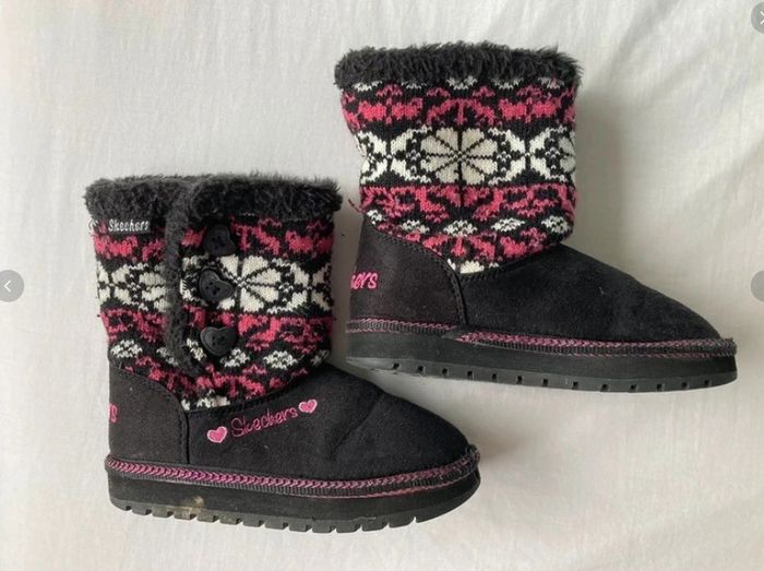 Skechers Fleece lined Ankle Boots