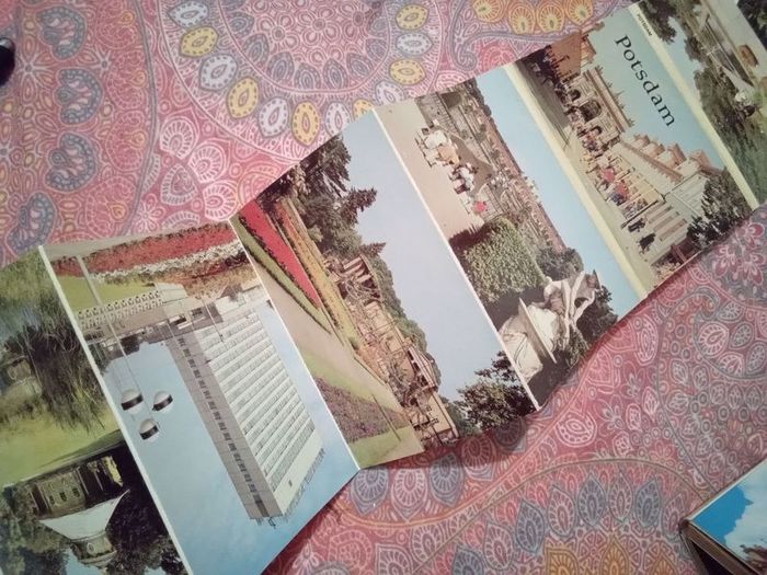vintage europe post card and photo books x 4