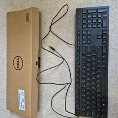 Dell KB216 USB Keyboard, Mint, in Box