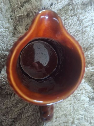 Vintage Glazed Brown Howard Jug