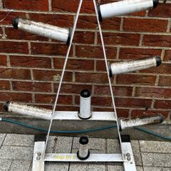 olympic weight plates storage tree