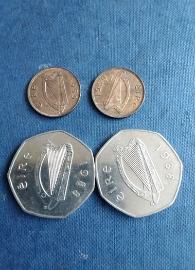 Four  Eire Coins