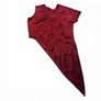 Designer Sample Asymmetric Cotton Jacquard Top Image 3