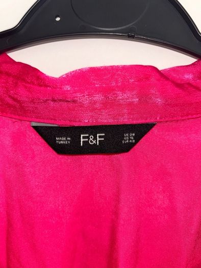 Pink F&F dress UK20