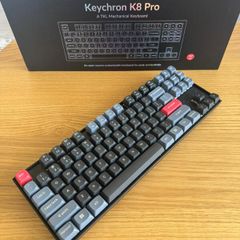 Keychron K8 Pro - Mechanical Keyboard - Gateron Brown Pro Switches
