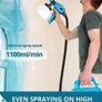 NEW Paint Sprayer 800 Watt Tilswall Home Electric Spray Gun Power Painter with 1300ML Detachable Tank Max 1100ml/min, 2.5m Hose, 3 Spray Patterns Image 5