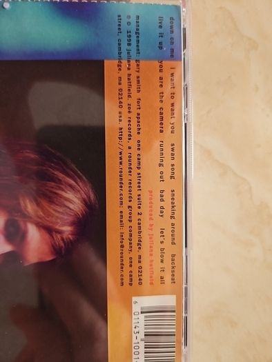Juliana Hatfield CD - Bed
