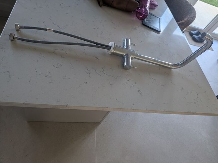 Kitchen tap chrome