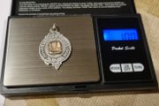 GAA Silver Medal Engraved &amp; Hallmarked 1954 Avodalea AC 2 Mile Handicap 10.0g