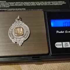 GAA Silver Medal Engraved & Hallmarked 1954 Avodalea AC 2 Mile Handicap 10.0g