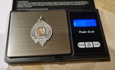 GAA Silver Medal Engraved & Hallmarked 1954 Avodalea AC 2 Mile Handicap 10.0g