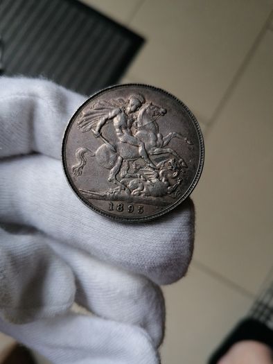 1895 Silver Crown Coin