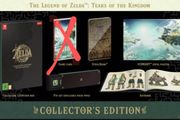 The Legend of Zelda: Tears of the Kingdom Collector's Edition - no game