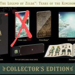 The Legend of Zelda: Tears of the Kingdom Collector's Edition - no game