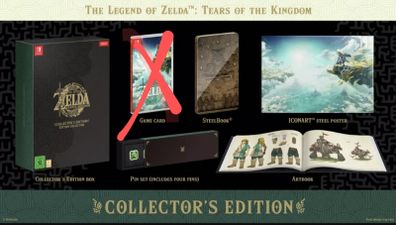The Legend of Zelda: Tears of the Kingdom Collector's Edition - no game