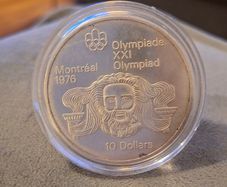 1976 Canada Montreal Olympic Sterling Silver