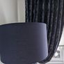 Corner suite, navy & grey cushions,NavyCurtains,lamp shade Image 4