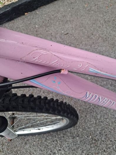 girls 24inch bike  lovely bike some rust