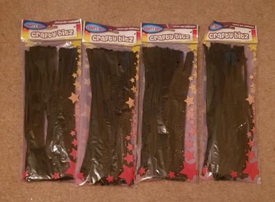 Black Pipe Cleaners X 4