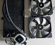 Corsair H100i RGB cpu cooler