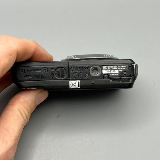Sony DSC-W275 12.1MP Digital Camera Black - Full Kit