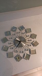 Mirror wall clock