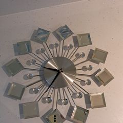 Mirror wall clock