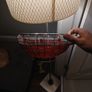 Handcrafted African Beaded Wire Fruit Bowl Basket,Boho decor Image 5