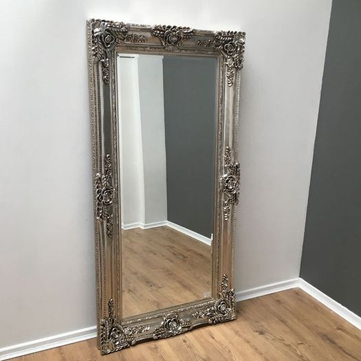 Large Mirror Ornate Regal Decorative