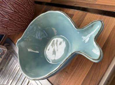 Fish Shaped Ceramic Serving Dish