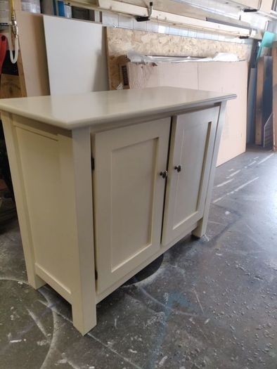 Solid wood storage cabinet