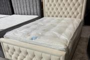Cream Beds,Double bed