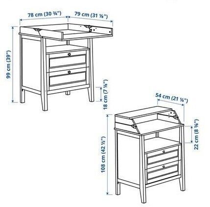 IKEA - Changing table - Sundvik