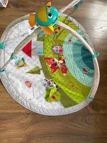 Play mat with arch