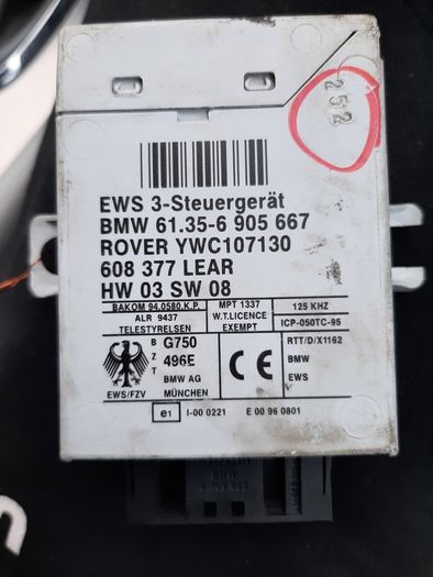 BMW X5 E53 Used Immobiliser Control Unit