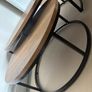 Oak TV unit & matching coffee table Image 7