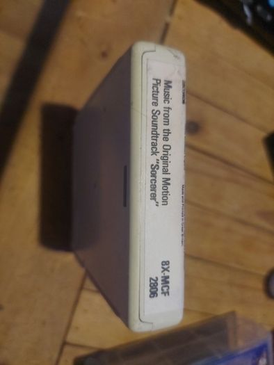 sorcerer, movie soundtrack, 8 track tape