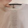 Himmelblau by Lola Paltinger beige long sleeve detailed blouse size UK22 EU50 Postage included Image 2