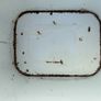 Vintage white enamel bread bin Image 5