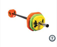 Hit Fitness Pump Set 20kg | Coloured Plates