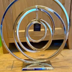 BNWT Silver Eternity Sculpture