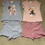 Set of 2 frozen girls pj 6-8 years 122/128cm Image 2