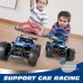 DIY Remote Control Cars for Kids Adults, 1:18 Scale 2.4GHz RC Car, 78 PCS Building STEM Toys for Parent-Child Time & Friend-Time, Gifts for Boys Girls Age 8-12 (Blue) Image 4