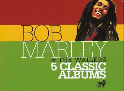 CD Bob Marley & The Wailers 5 Classic Albums