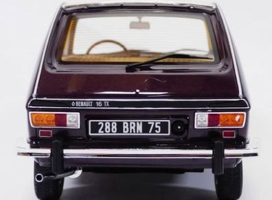 Renault 16 TX - Ottomobile Metallic Prune - 1/18 - New in Box
