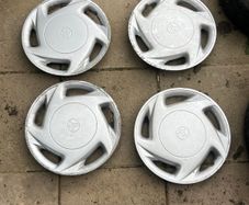 Toyota Starlet CD 13" Steelies and Hubcaps