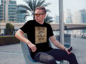 Wanted Dead or Alive cool funny men's Fishing t-shirt tee top shirt GREAT GIFT PRESENT